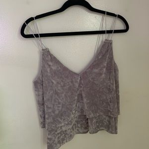 Express gray top
